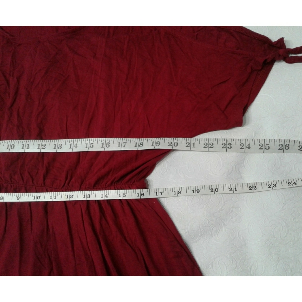 Torrid Women's burgundy Dress plus size 1 - Picture 3 of 7